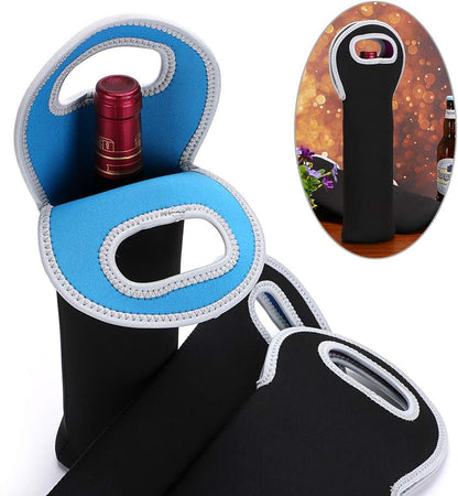 Thermal Double Wine Bottle Tote Bag
