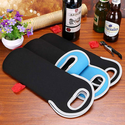Thermal Double Wine Bottle Tote Bag
