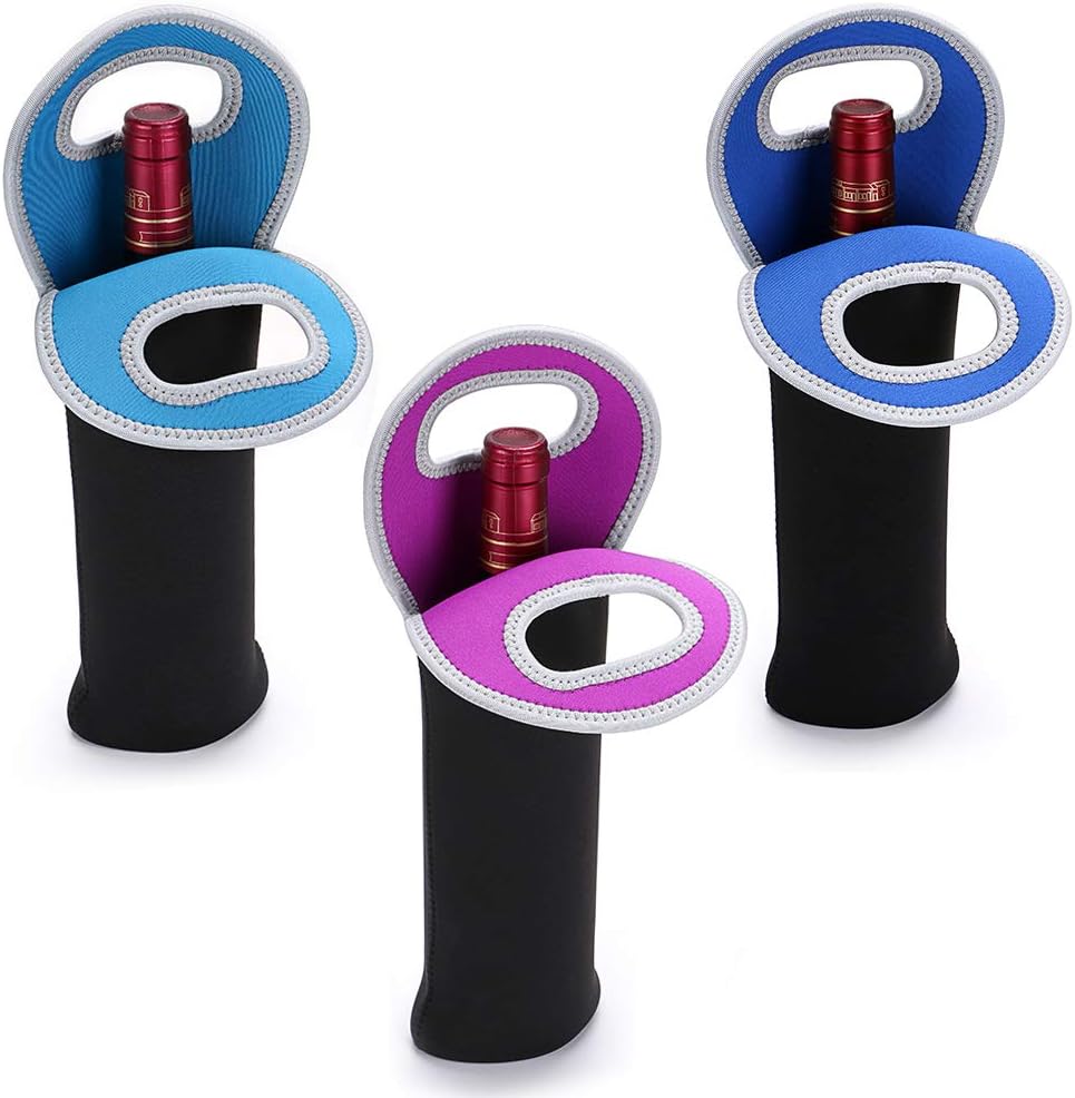 Thermal Double Wine Bottle Tote Bag - Pexav