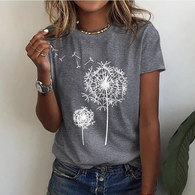 Floral Pattern Casual Shirt