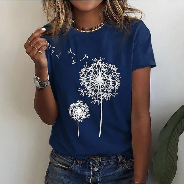 Floral Pattern Casual Shirt