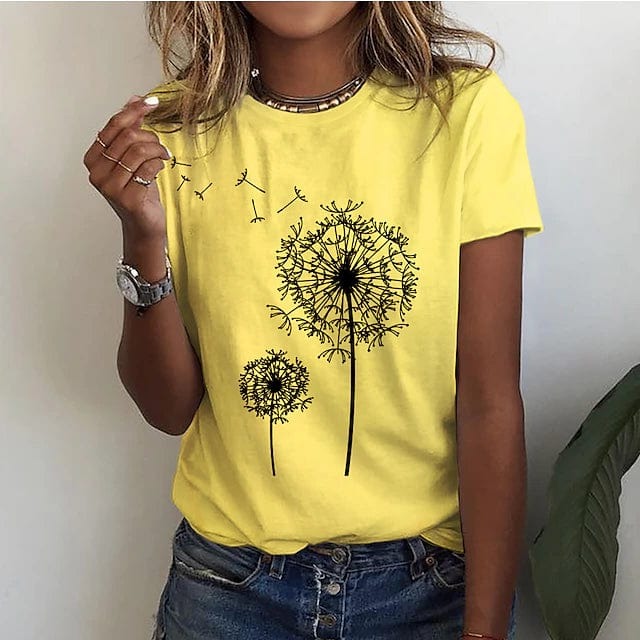 Floral Pattern Casual Shirt
