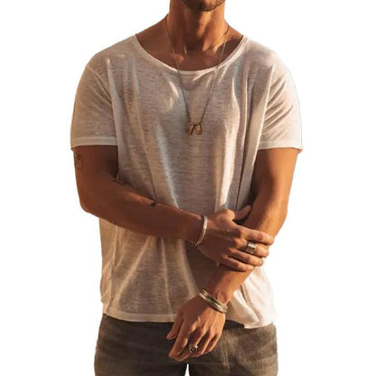 Relaxed Fit Crew Neck Tee - EasyApparels
