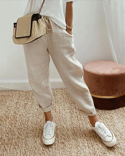 Comfortable Relaxed Fit Trousers - EasyApparels