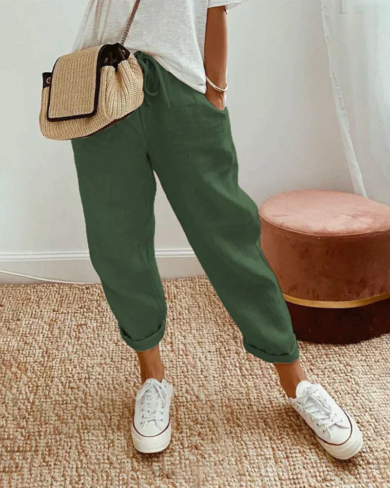 Comfortable Relaxed Fit Trousers