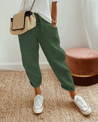Comfortable Relaxed Fit Trousers