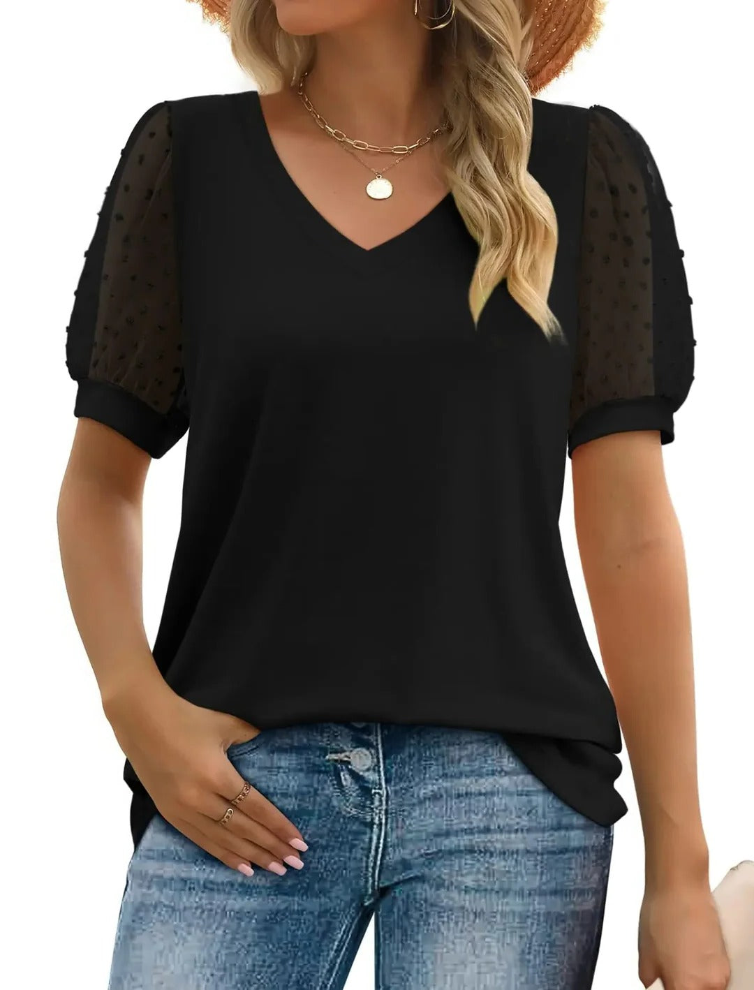 Trendy Low Cut Women's Top