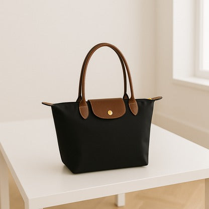 Ladies Leather Tote Bag - EasyApparels