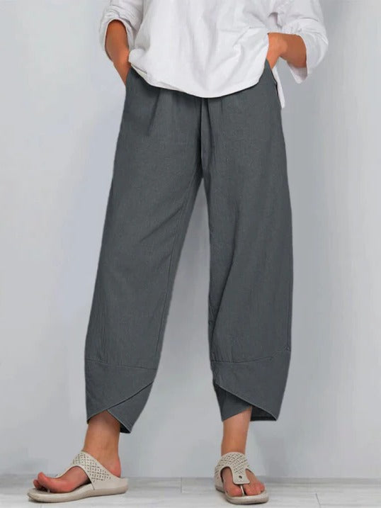Ladies Slim Fit Capri Pants