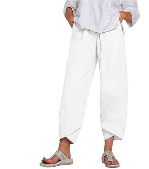 Ladies Slim Fit Capri Pants