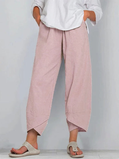 Ladies Slim Fit Capri Pants