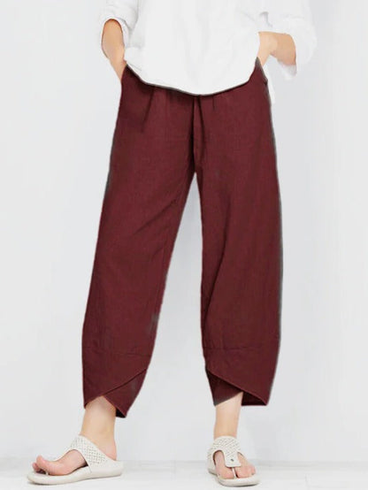 Ladies Slim Fit Capri Pants