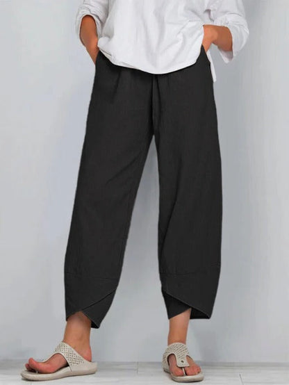 Ladies Slim Fit Capri Pants