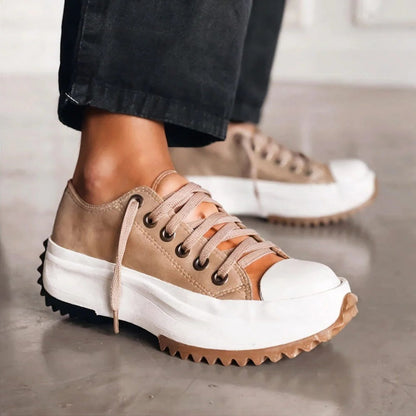 Comfortable Casual Low Sneakers - EasyApparels