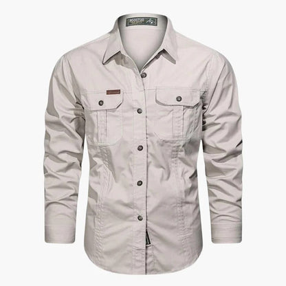 Men's Casual Utility Shirt - EasyApparels