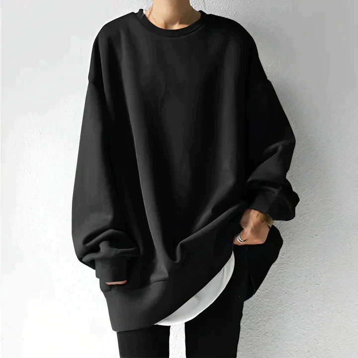 Large Women's Cozy Sweatshirt - EasyApparels