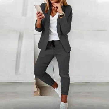 Ladies Business Suit Pants Set