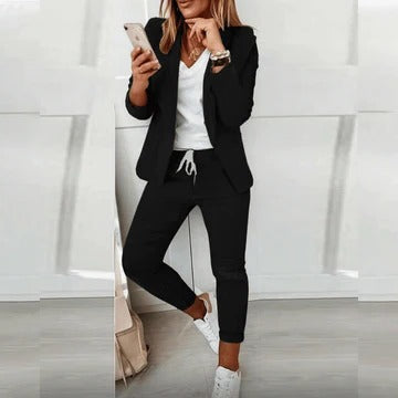 Ladies Business Suit Pants Set