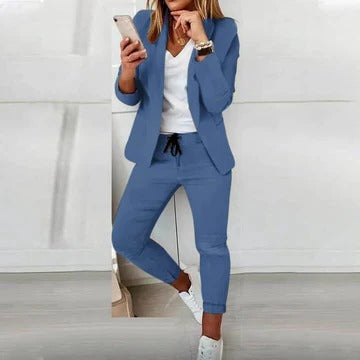 Ladies Business Suit Pants Set - EasyApparels