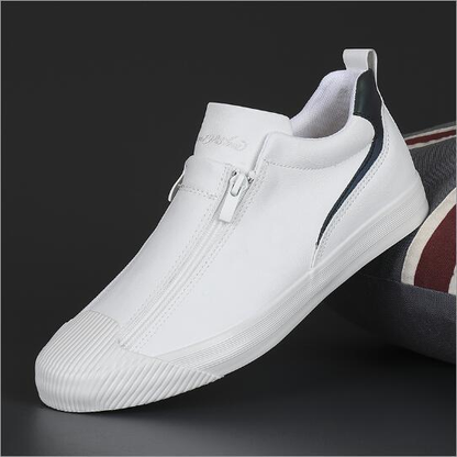 Military Style Zip Up Shoes