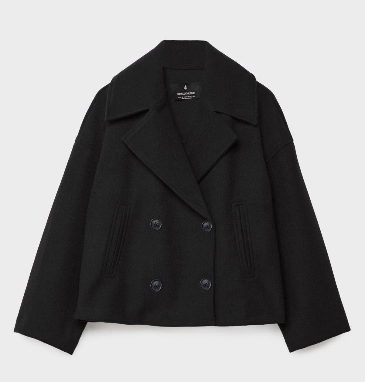 Casual Fit Double Button Coat - EasyApparels