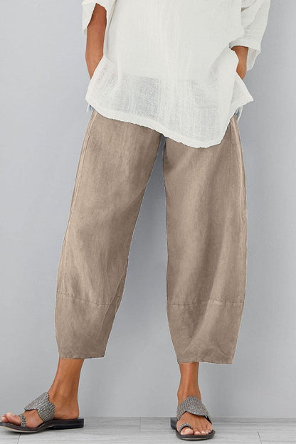 Comfortable Women's Relaxed Fit Pants with Pockets
