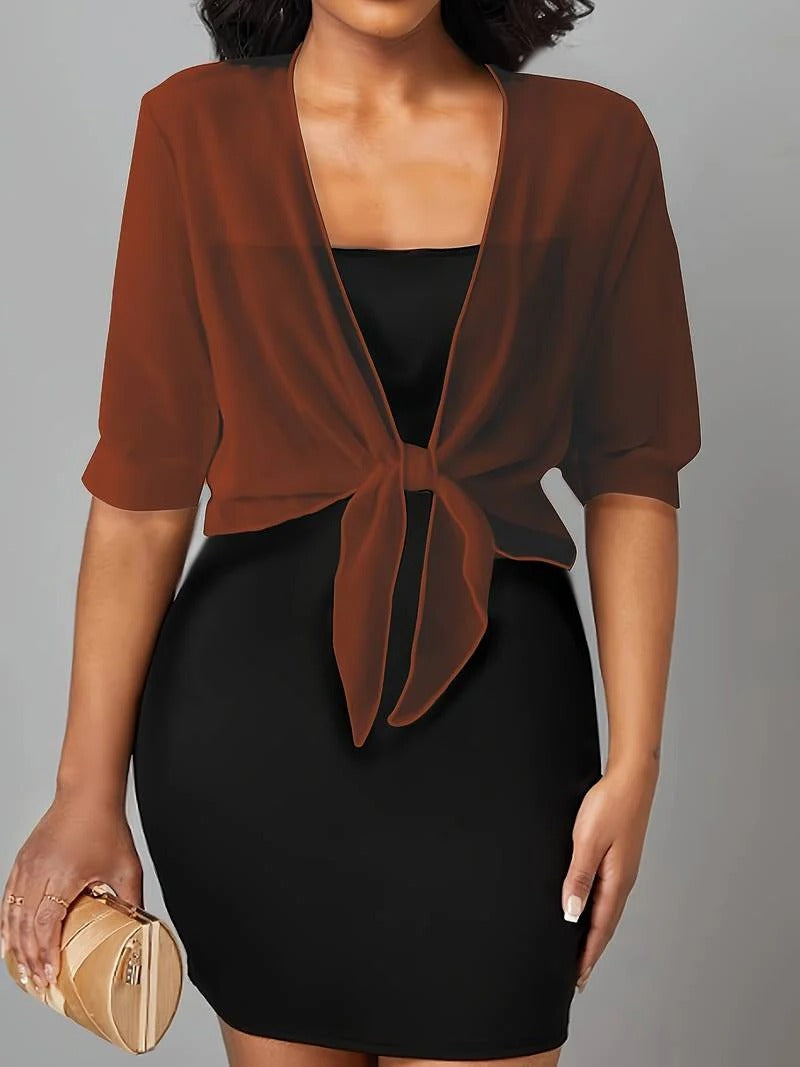 Relaxed Fit V-Neck Spring Blouse