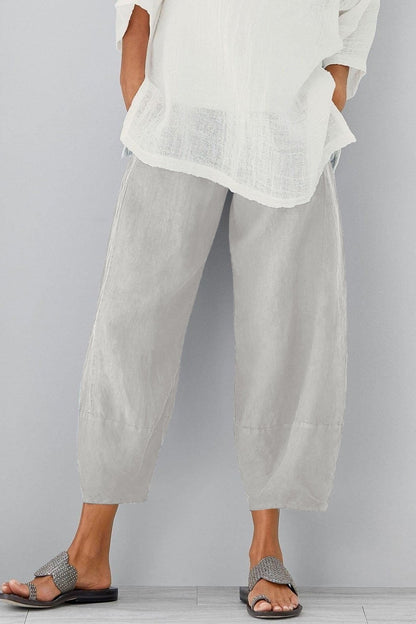 Comfortable Women's Relaxed Fit Pants with Pockets