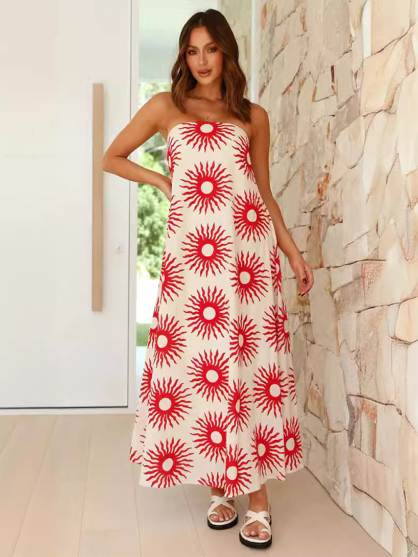 Sleeveless Maxi Dress Comfortable Flowy Design