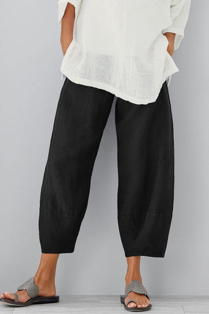 Comfortable Women's Relaxed Fit Pants with Pockets