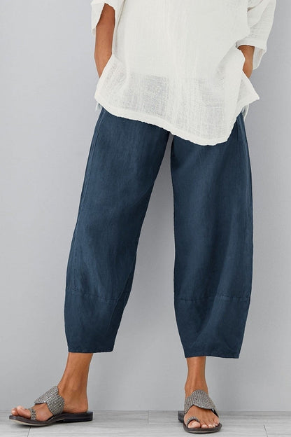 Comfortable Women's Relaxed Fit Pants with Pockets - EasyApparels