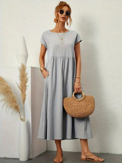 Stylish Ladies Dress with Side Pockets