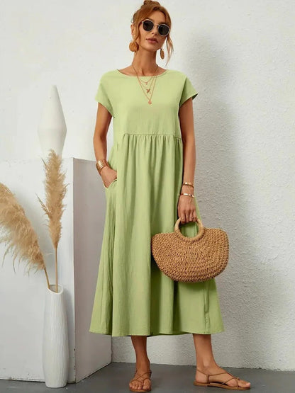 Stylish Ladies Dress with Side Pockets