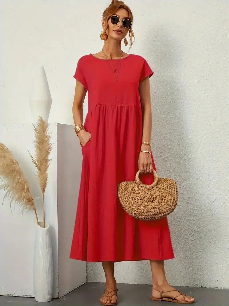 Stylish Ladies Dress with Side Pockets