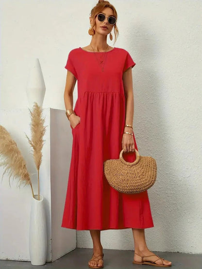 Stylish Ladies Dress with Side Pockets
