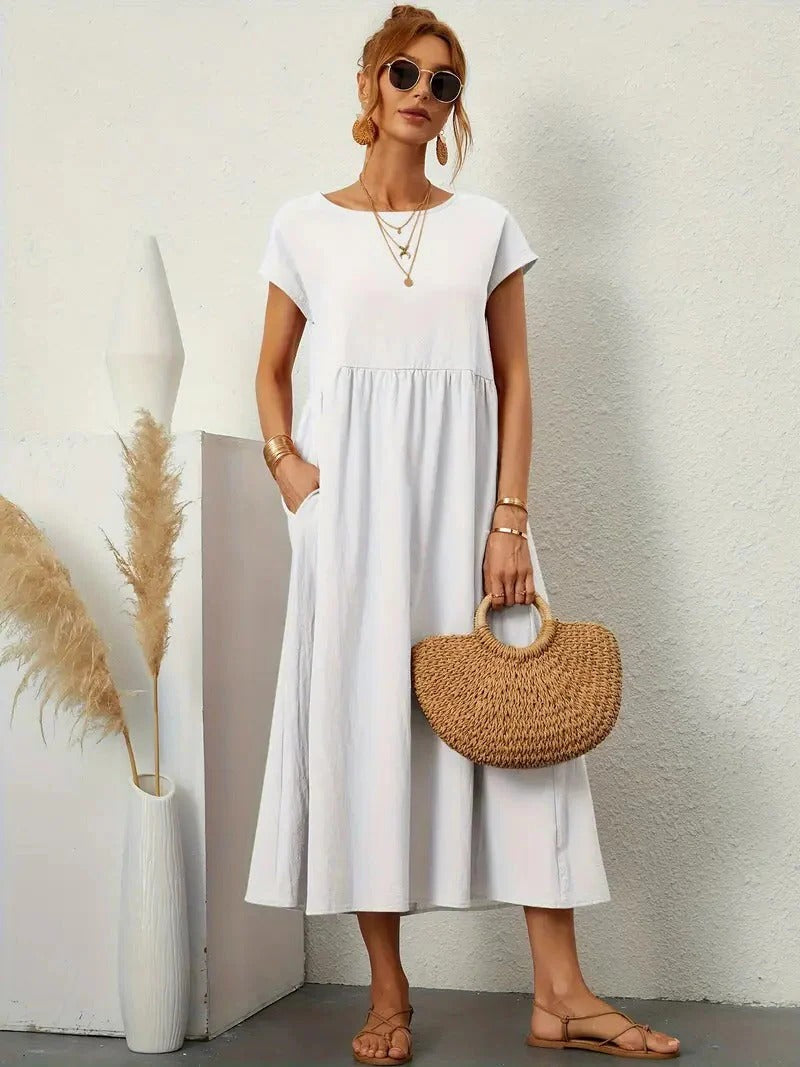 Stylish Ladies Dress with Side Pockets