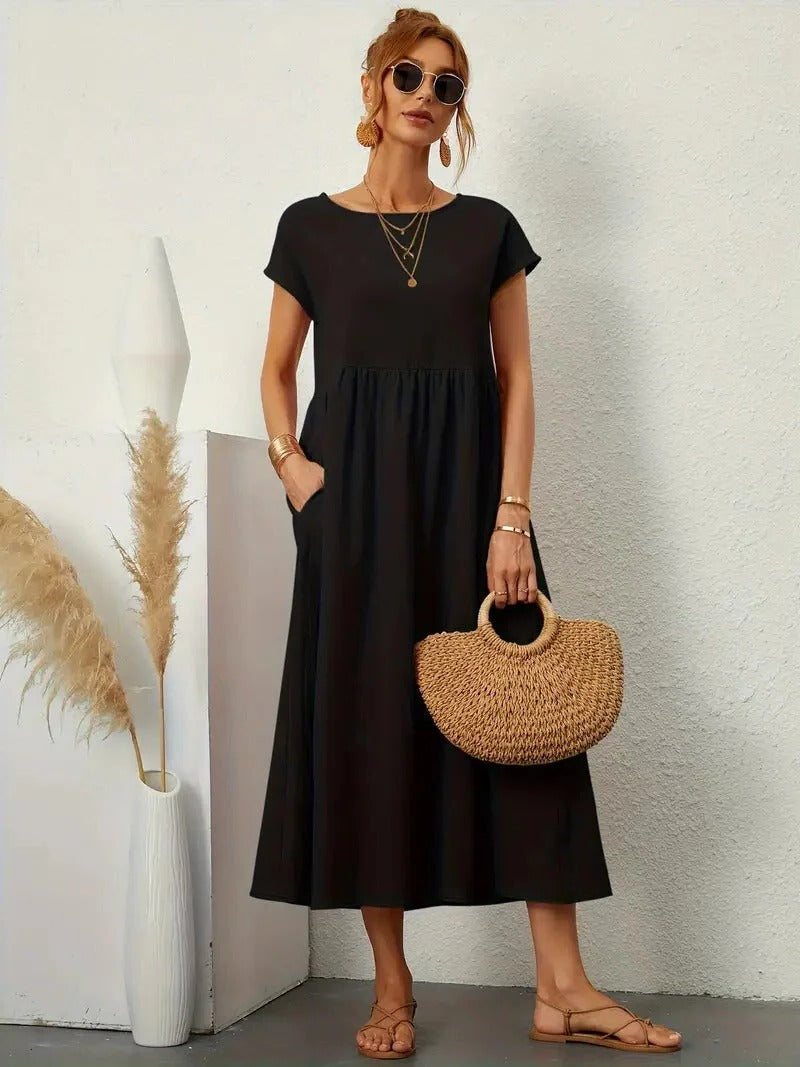 Stylish Ladies Dress with Side Pockets