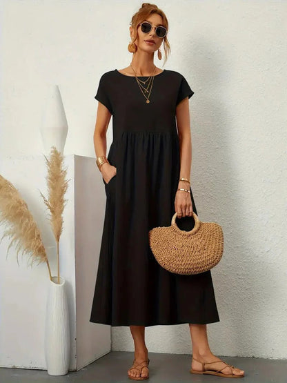 Stylish Ladies Dress with Side Pockets