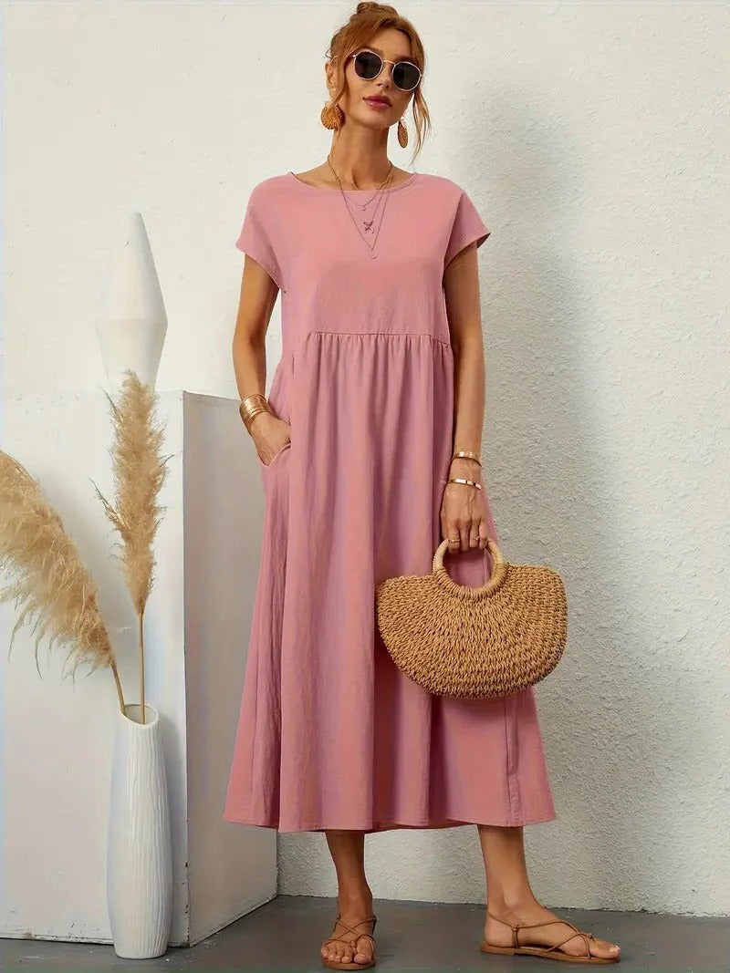 Stylish Ladies Dress with Side Pockets