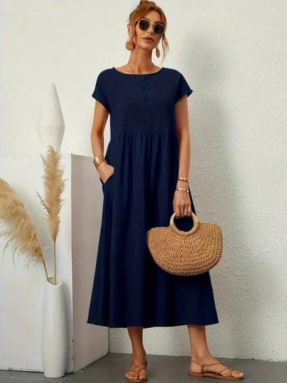Stylish Ladies Dress with Side Pockets