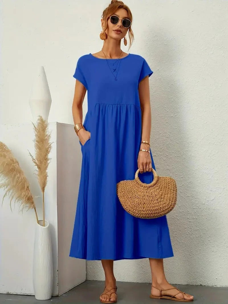 Stylish Ladies Dress with Side Pockets