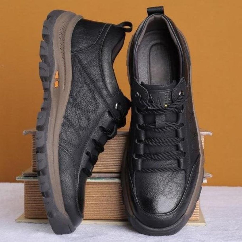 Stylish Comfortable Leather Men's Shoes - Vossary