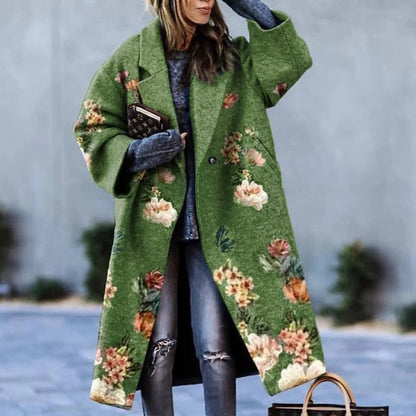Colorful Full Length Trench Coat