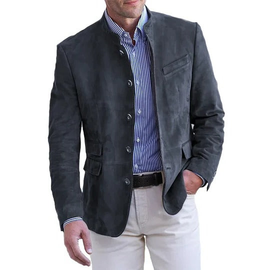 Timeless Mens Casual Button Jacket - EasyApparels