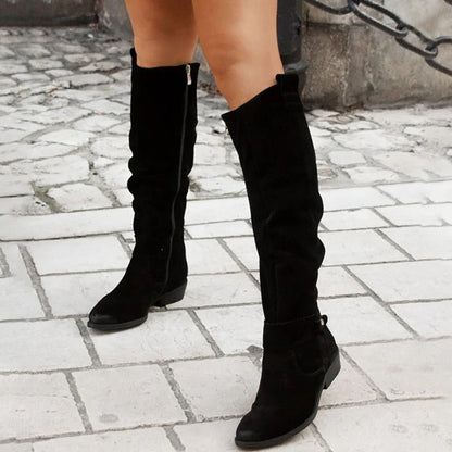 Ladies Low Heel Boots