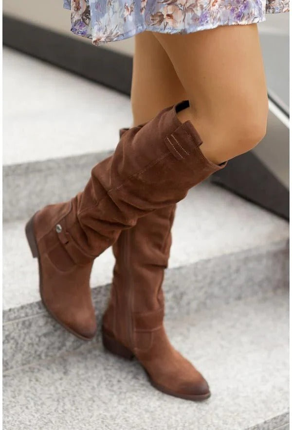 Ladies Low Heel Boots