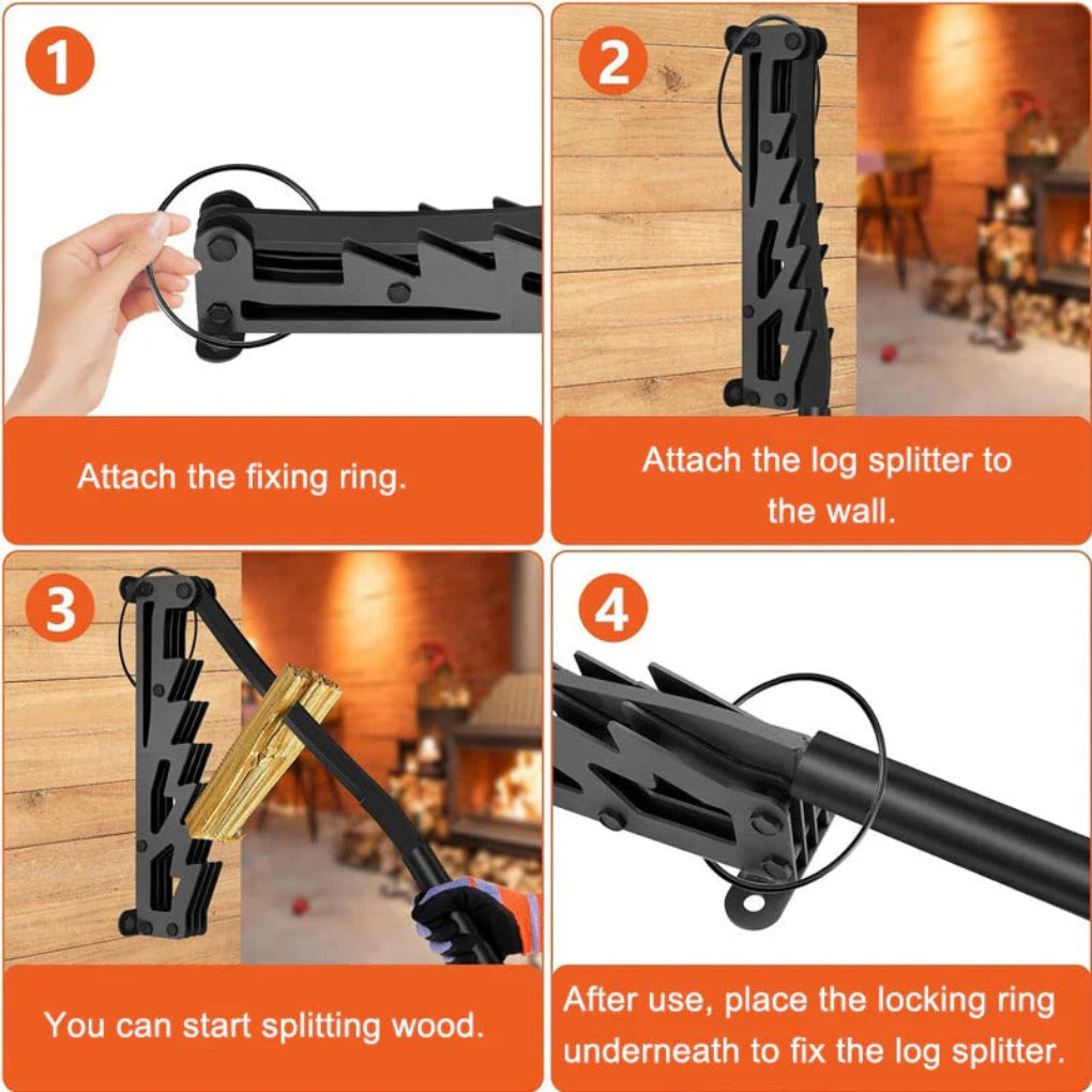 Easy Use Log Splitter for Firewood