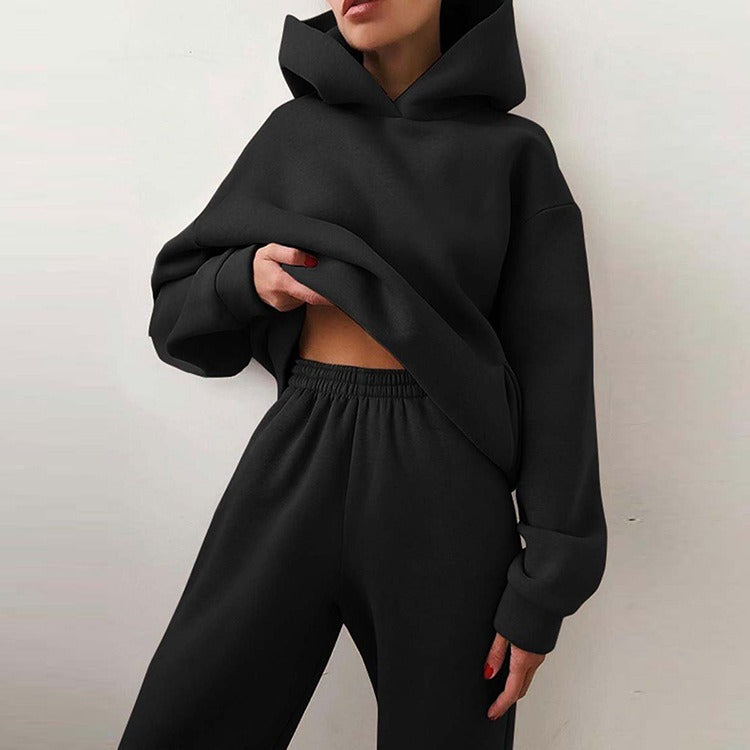Comfortable 2 Piece Cotton Lounge Set - EasyApparels