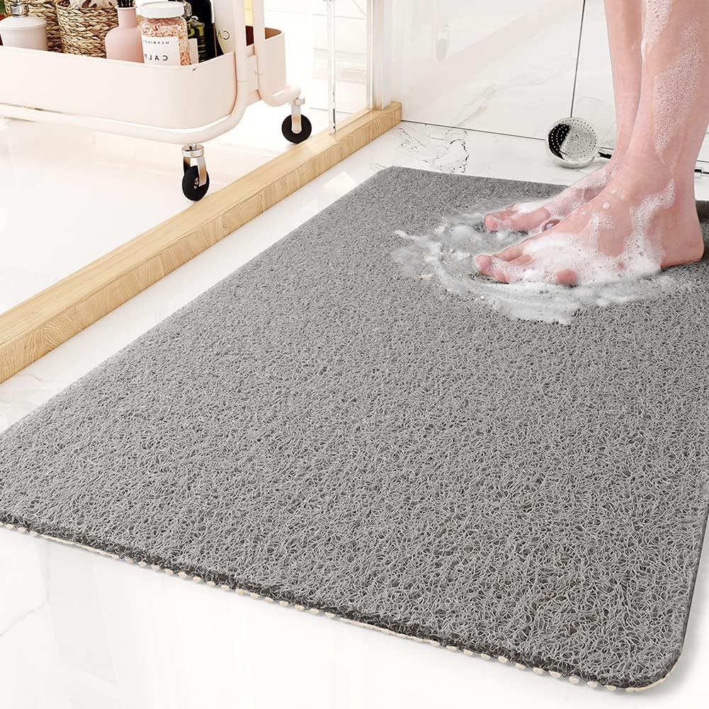 Grip Bathroom Mat with Gentle Massage Texture - Vossary