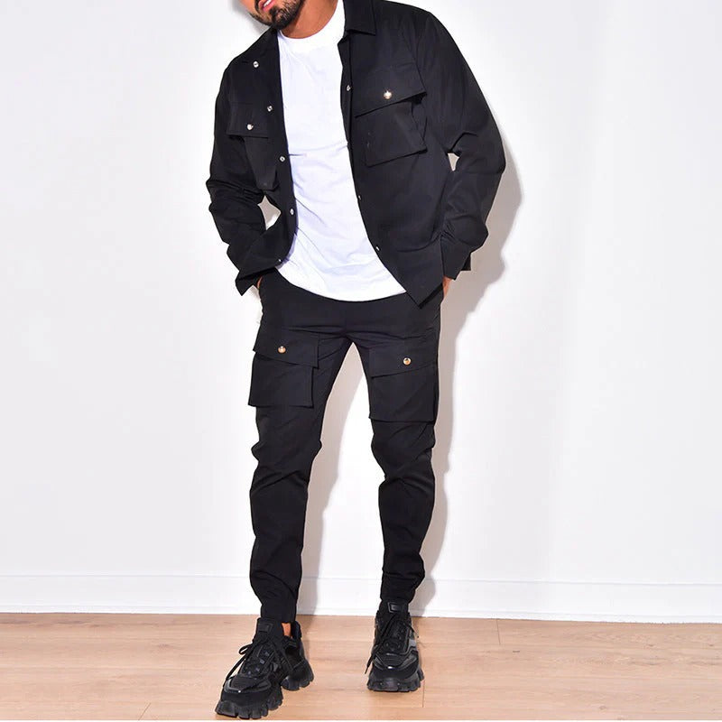 Casual 2-Piece Tracksuit Set
